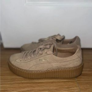 Oatmeal Fenty Puma Creepers